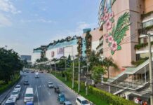 Man Falls 2 Floors at Western Bangkok Mall