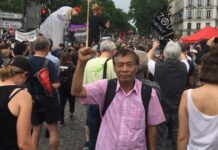 French Association Will Help Lobby Anti-Junta Campaigns: Co-Founder An undated photo of Jaran Ditapichai in Paris, France. Photo: Jaran Ditapichai / Facebook
