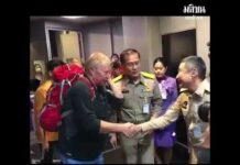 British ‘Real Hero’ Diver Gets Official Escort to Airport