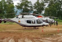 What Will Happen When Cave 13 Come Out (Map) Rescue helicopters stand ready about a 5-kilometer drive from the entrance to the Luang cave complex in Chiang Rai province.