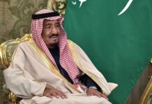 Saudi Arabia Crucifies Myanmar Man Convicted of Murder King Salman of Saudi Arabia in 2017. Photo: President of Russia