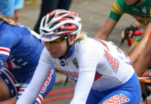 Nationality Confusion Forces Zabelinskaya out of Asian Games Olga Zabelinskaya cycles during the 2012 Olympic Road Race along Upper Richmond Road in Southwest London. Photo: Diliff / Wikimedia Commons