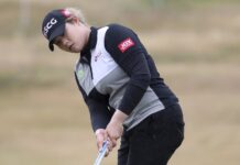 Ariya Jutanugarn Moves Into 1st Place at LPGA Singapore Ariya Jutanugarn putts in a file photo at the 2018 Women's Scottish Open at Gullane Golf Club in East Lothian, Scotland. Photo: Jane Barlow / Associated Press