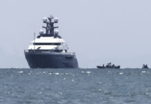 Malaysia: Indonesia Returns Yacht Seized in Graft Probe Luxury yacht "Equanimity" is anchored in the waters Monday off Batam Island, Indonesia. Photo: Djalu / Associated Press