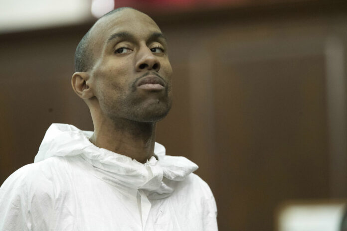 James Currie appears in Manhattan criminal court during his arraignment, Friday in New York. Photo: Mary Altaffer / Associated Press