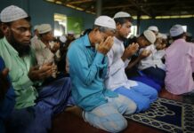 Judges Rule ICC Has Jurisdiction Over Rohingya Deportations Rohingya refugees cry in August as they pray inside a mosque on Eid al Adha at Kutupalong refugee camp, Bangladesh. Photo: Altaf Qadri / Associated Press