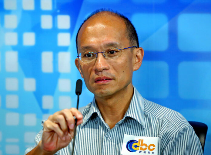 Hong Kong University mechanical engineering associate professor Cheung Kie-chung attends a radio program in 2015 in Hong Kong. Photo: Associated Press