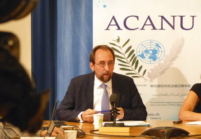 Switzerland UN Human Rights UN Rights Chief: Vowed US Cuts Wouldn't Be 'Fatal' to Office
