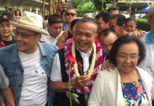 Redshirt Leader Jatuporn Released From Prison Jatuporn Prompan is released from prison Saturday morning in Bangkok.