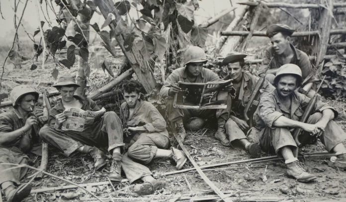 This Aug. 2, 1944 photo, courtesy of the U.S. Army Signal Corps, with a caption that reads This Aug. 2, 1944 photo, courtesy of the U.S. Army Signal Corps, with a caption that reads