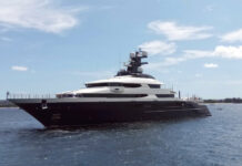 Indonesia Returning Yacht at Center of Malaysia Graft Probe A luxury yacht named 'Equanimity' is seen Feb. 28 in the Benoa harbor in Bali, Indonesia. Photo: Ambros Boli Berani / Associated Press