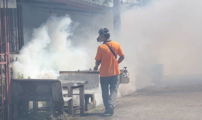 mosquito spray Photo: Matichon