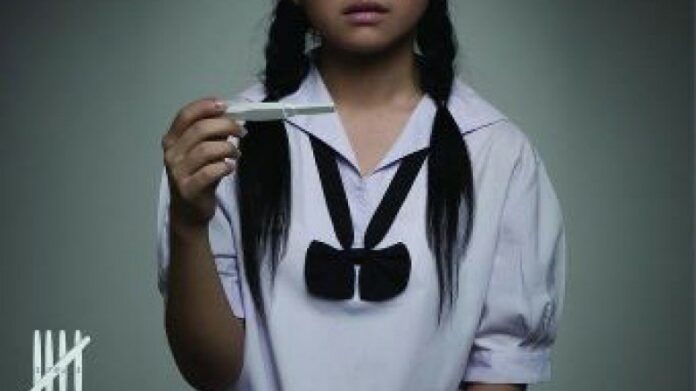 An image from a Health Ministry’s campaign urging teen abstinence. An image from a Health Ministry’s campaign urging teen abstinence.