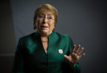 New UN Human Rights Chief Is Torture Survivor Herself Michelle Bachelet during her spell as President of Chile in 2016 in Chatham House, London, England. Photo: Chatham House / Flickr