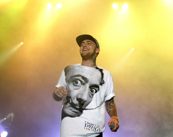 Rapper Mac Miller performs on his Space Migration Tour IN 2013 at Festival Pier in Philadelphia. Photo: Owen Sweeney / Associated Press