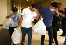 Malaysian Death Sentences Commuted for 3 Mexican Brothers Mexican brothers, from left, Luis Alfonso Gonzalez Villarreal, Simon Gonzalez Villarreal and Jose Regino Gonzalez Villarreal, leave a courthouse in 2012 in Kuala Lumpur, Malaysia. Photo: Lai Seng Sin / Associated Press