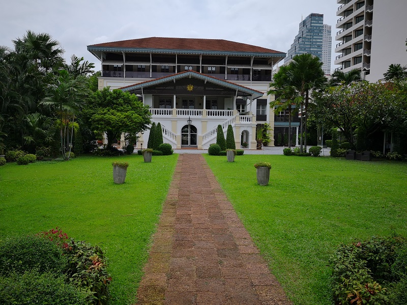 The French ambassador's residence.