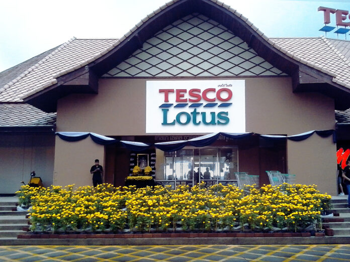 A Tesco Lotus supermarket in 2017 in Koh Samui. Photo: Per Meistrup / Wikimedia Commons A Tesco Lotus supermarket in 2017 in Koh Samui. Photo: Per Meistrup / Wikimedia Commons