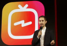 Co-Founders of Instagram Resign From Company Kevin Systrom, CEO and co-founder of Instagram, prepares for an announcement about IGTV on June 18 in San Francisco. Photo: Jeff Chiu / Associated Press