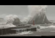 Powerful Typhoon Slams Into Western Japan, Flooding Airport