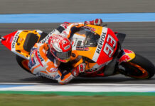 Maverick Vinales Wins Australian MotoGP Spain's rider Marc Marquez of the Repsol Honda Team rides Oct. 6 during Thailand's inaugural MotoGP qualifying at the Chang International Circuit in Buriram. Photo: Gemunu Amarasinghe / Associated Press