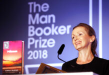 Anna Burns Wins Booker Prize With Troubles Tale ‘Milkman’ Writer Anna Burns smiles Tuesday after she was presented with the Man Booker Prize for Fiction 2018 by Britain's Camilla, the Duchess of Cornwall during the prize's 50th year at the Guildhall in London. Photo: Frank Augstein / Associated Press