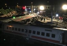 One of Taiwan’s Fastest Trains Derails, Killing At Least 18