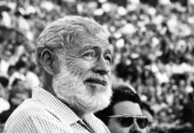 2 Rarely Seen Hemingway Stories Coming Out U.S. novelist Ernest Hemingway attends a bullfight in 1960 in Madrid, Spain. Photo: Associated Press