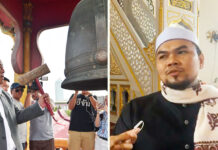 First Temple Bell Tower, Now Mosque Lowers Prayer Call