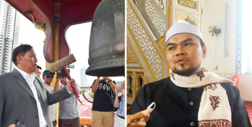 First Temple Bell Tower, Now Mosque Lowers Prayer Call