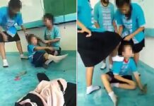 Parents Vow to Press Charges After 8th Graders Beat Autistic Daughter These images from video show a young school girl being assaulted. Image: Seksan Mahayot / Facebook