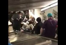 Rome Escalator Accident Injures 20 Russian Soccer Fans (Video)
