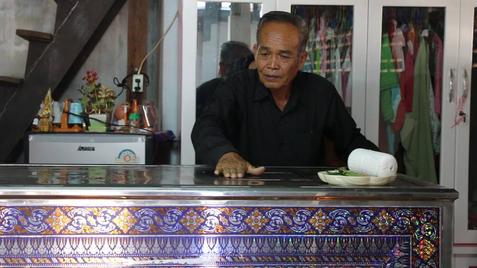 Chorlada’s family mourns Tuesday at her home in Khon Kaen.