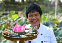 She Was a Maid. Now She Has a Michelin Star. Banyen Ruangsantheia holds a tray of Lotus Wraps in November 2018, soon after she won her first Michelin star.