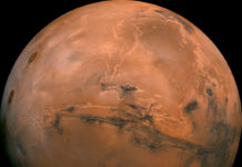 Anxiety Builds 1 Day Before NASA Mars Landing Mars in a composite photo created from over 100 images of the planet taken by Viking Orbiters in the 1970s. Image: NASA