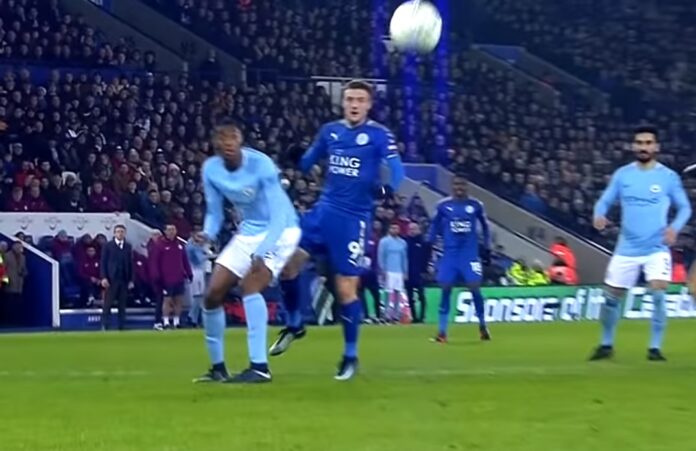 Leicester City play Manchester City in 2017. Image: Kinry Double / YouTube Leicester City play Manchester City in 2017. Image: Kinry Double / YouTube