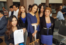 ‘Pretties’ Lend Support to Pro-Junta Party