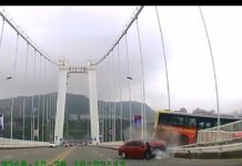 Woman Fought With Driver Before Bus Fell in China River (Video)