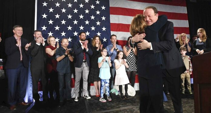 Colorado elected Democrat Jared Polis as the nation's first openly gay governor. Photo: Jerilee Bennett / The Gazette via AP