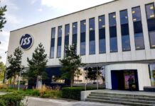 Danish Facilities Group Closes in 13 Countries, Trims Staff The International Service Systems, or ISS, headquarters in 2017 in Copenhagen, Denmark. Photo: Castellbo / Wikimedia Commons