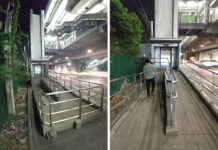 Transit Authority to Look Into BTS Wheelchair Ramp to Nowhere Photos: Ahmel Al-Sharif / Facebook