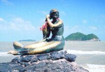 ‘Golden Mermaid’ Loses Tail to Bomb on Samila Beach