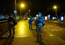 Thai Tourist Among 3 Killed in French Xmas Market Shooting Soldiers patrol after a shooting Tuesday in Strasbourg, eastern France. Photo: Associated Press