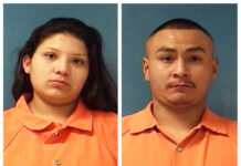 US Mother, Boyfriend Face Charges After Toddler Shoots Infant Shayanne Nelson, left, and Tyrell Bitsilly on Saturday following their arrest. Photo: Associated Press