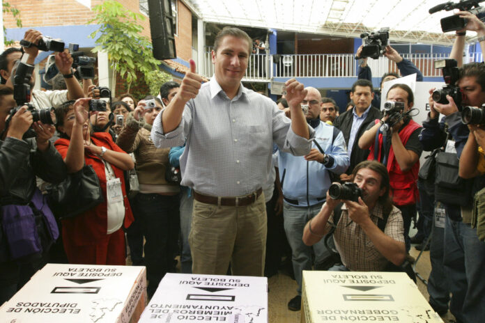 Rafael Moreno Valle, candidate of the 