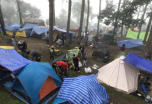Campers Pitch Tents in Chiang Mai for New Year (Photos) Campers in the Doi Pha Hom Pok National Park on Monday, New Year’s Eve.