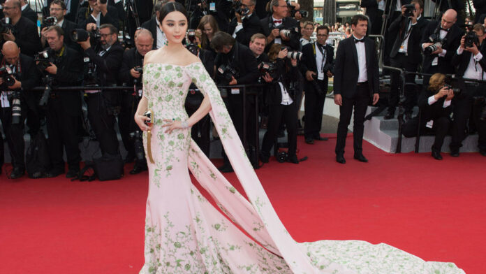 A file photo of actress Fan Bingbing