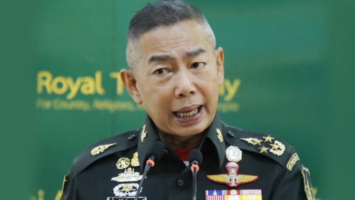 A file photo of Gen. Apirat Kongsompong.