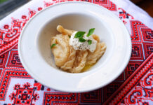 Russian Restaurant by Real Russian Opens in Bangkok Vareniki potato dumplings (150 baht).