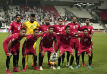 Yemeni Players United for Football to Make Tournament Debut Yemen players pose for a picture Monday during the AFC Asian Cup group D soccer match between Iran and Yemen at the Mohammed Bin Zayed Stadium in Abu Dhabi, United Arab Emirates. Photo: Nariman El-Mofty / Associated Press